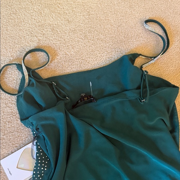 iris Black Rhinestone Embellished Dress polyester - Picture 5 of 6